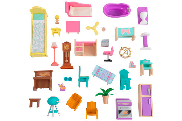 Mit 30 Möbelstücken