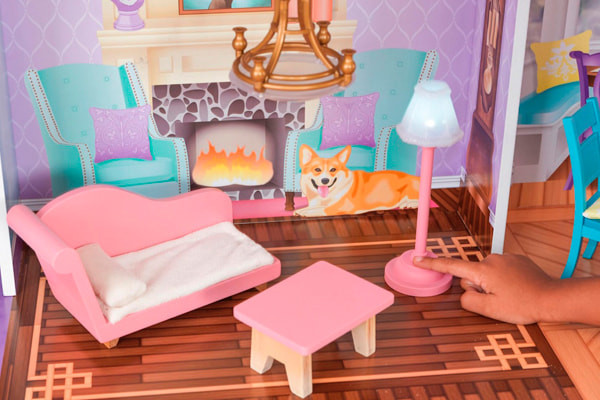 Die Lampe kann eingeschaltet werden