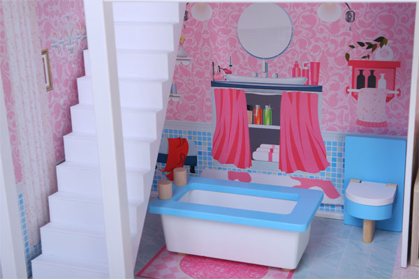 Badezimmer im Erdgeschoss