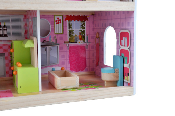 Komplettes Badezimmer