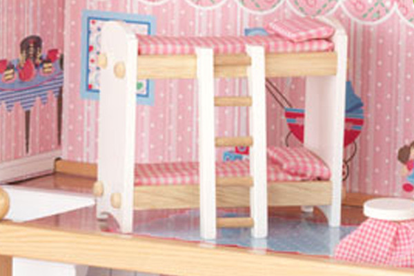 Schlafzimmer mit Etagenbett