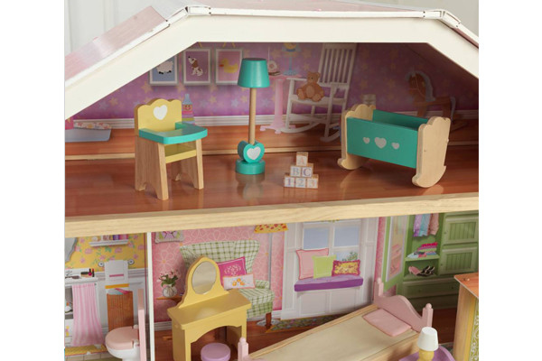 Ein Kinderzimmer im Dachgeschoss