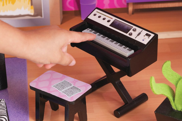 Das Keyboard macht wirklich Musik