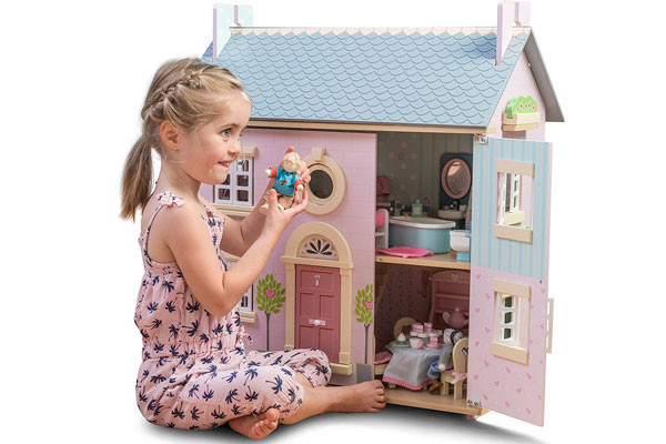 Schöne Pastellfarben, sowohl drinnen als auch draußen