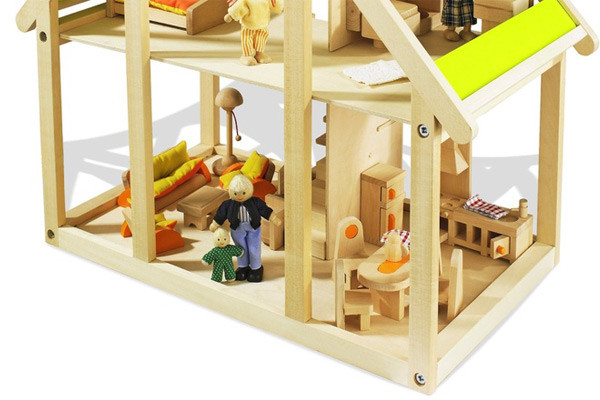 Inklusive Möbel und Puppen